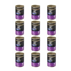 Challenge Pate Kuzu Etli 12x400 gr Yavru Köpek Konservesi