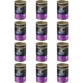 Challenge Pate Kuzu Etli 12x400 gr Yavru Köpek Konservesi