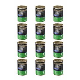 Challenge Pate Kuzu Etli 12x400 gr Yetişkin Kedi Konservesi