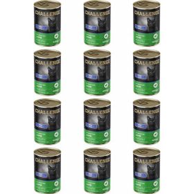 Challenge Pate Kuzu Etli 12x400 gr Yetişkin Kedi Konservesi