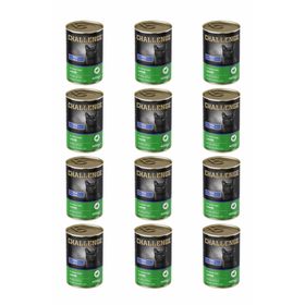 Challenge Pate Kuzu Etli 12x400 gr Yetişkin Kedi Konservesi