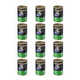 Challenge Pate Kuzu Etli 12x400 gr Yetişkin Köpek Konservesi