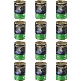 Challenge Pate Kuzu Etli 12x400 gr Yetişkin Köpek Konservesi