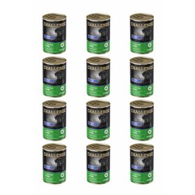 Challenge Pate Kuzu Etli 12x400 gr Yetişkin Köpek Konservesi