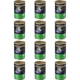 Challenge Pate Kuzu Etli 12x400 gr Yetişkin Köpek Konservesi