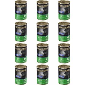 Challenge Pate Kuzu Etli 12x400 gr Yetişkin Köpek Konservesi
