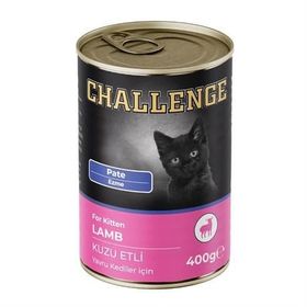 Challenge Pate Kuzu Etli 400 GR Yavru Kedi Konservesi