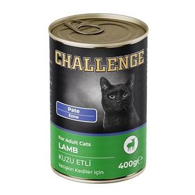 Challenge Pate Kuzu Etli 400 GR Yetişkin Kedi Konservesi