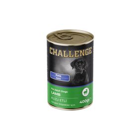 Challenge Pate Kuzu Etli 400 gr Yetişkin Köpek Konserve Maması