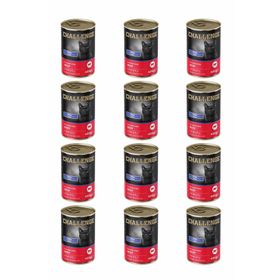Challenge Pate Sığır Etli 12x400 gr Yetişkin Kedi Konservesi