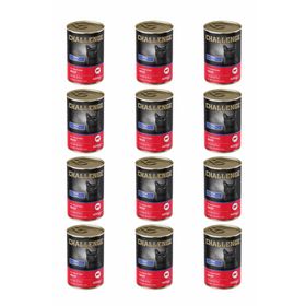 Challenge Pate Sığır Etli 12x400 gr Yetişkin Kedi Konservesi