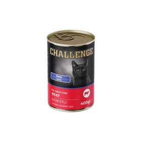 Challenge Pate Sığır Etli 400 GR Yetişkin Kedi Konservesi