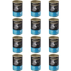 Challenge Somonlu 12x400 gr Yetişkin Köpek Konservesi