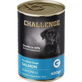 Challenge Somonlu 400 gr Yetişkin Köpek Konserve Maması