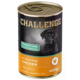 Challenge Tavuklu 12x400 gr Yetişkin Köpek Konservesi
