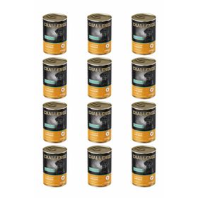 Challenge Tavuklu 12x400 gr Yetişkin Köpek Konservesi
