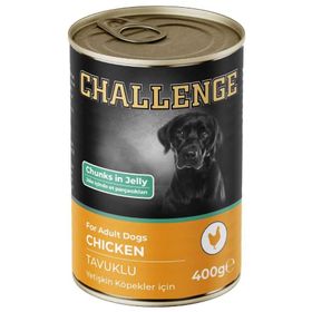 Challenge Tavuklu 400 gr Yetişkin Köpek Konservesi