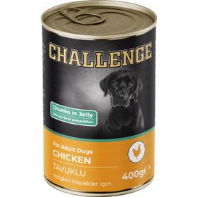 Challenge Tavuklu 400 gr Yetişkin Köpek Konservesi
