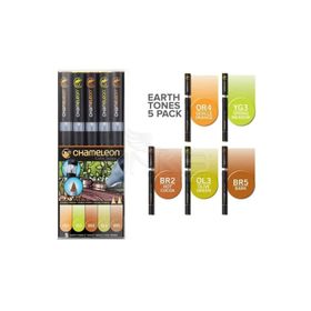Chameleon 5'li Set Earth Tones Marker Kalem