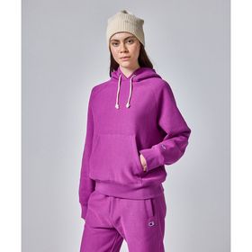 Champion 116847-VS088 Reverse Weave Hooded Mor Kadın Sweatshirt