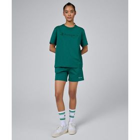 Champion 117144-GS571 Icons Shorts Yeşil Kadın Şort