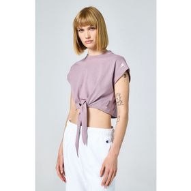 Champion 117178-PS162 Eco Future Crewneck Mor Kadın T-Shirt