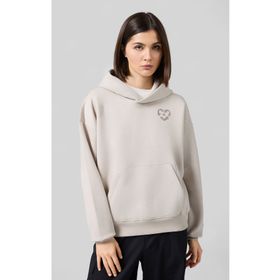 Champion 117491-ES057 Surplus + Utility Hooded Bej Kadın Sweatshirt