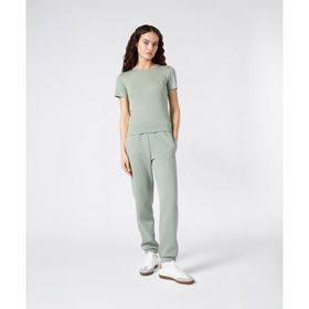 Champion 117583-GS148 Yeşil Script Shop Elastic Cuff Pants Kadın Eşofman Altı