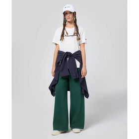 Champion 117661-GS502 Straight Hem Pants Yeşil Kadın Eşofman Altı