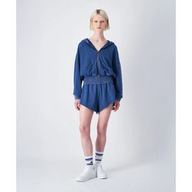 Champion 117692-BS189 Time Capsule Shorts Mavi Kadın Şort