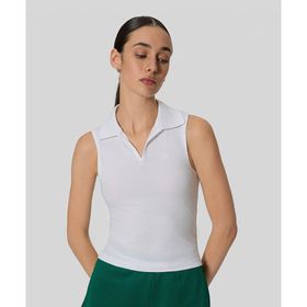 Champion 117722-WW001 Beyaz Wild Things Polo Kadın Atlet