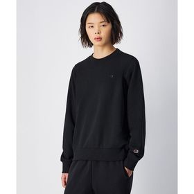 Champion 117788-KK001 Icons Crewneck Siyah Kadın Sweatshirt
