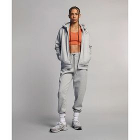 Champion 117836-EM021 C-Tech Cuffed Pants Gri Kadın Eşofman Altı