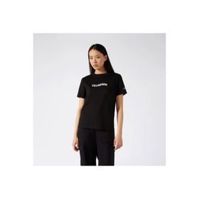 Champion 117964-KK001 C-Table SS Tee Siyah Kadın T-Shirt
