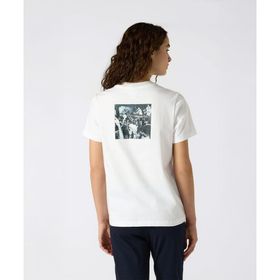 Champion 117964-WW001 C-Table SS Tee Beyaz Kadın T-Shirt