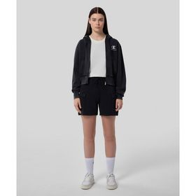 Champion 118024-KK001 Icons Plush Wash Cargo Short Siyah Kadın Şort