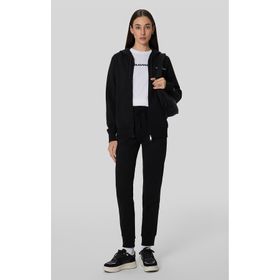 Champion 118095-KK001 Authentic Pants Rib Cuff Pants Siyah Kadın Eşofman Altı