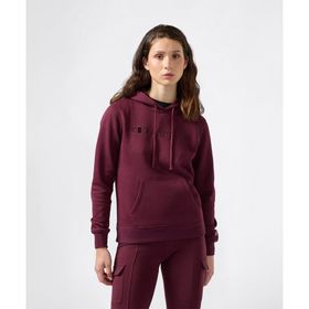 Champion 118379-RS522 Bordo Icons Hooded Kadın Sweatshirt