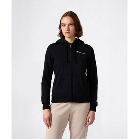 Champion 118405-KK001 Siyah Icons Full Zip Hoodie Kadın Sweatshirt