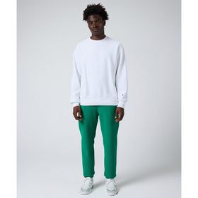 Champion 216540-GS040 Reverse Weave Elastic Cuff Pants Yeşil Erkek Eşofman Altı