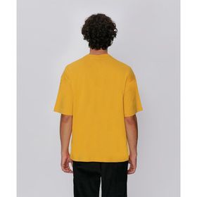 Champion 219632-YS016 Reverse Weave T Sarı Erkek T-Shirt