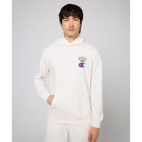 Champion 219785-WW034 Bej Eco Future Hooded Kapüşonlu Kapüşonlu Erkek Sweatshirt
