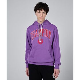 Champion 219830-VS016 Bookstore Hooded Mor Kapüsonlu Erkek Sweatshirt