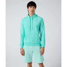Champion 219835-BS049 Mavi Icons Hooded Erkek Sweatshirt