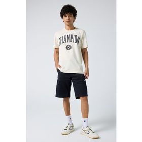 Champion 219866-KK001 Siyah Bookstore Bermuda Erkek Şort