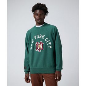Champion 220002-GS504 Yeşil Archive Crewneck Erkek Sweatshirt