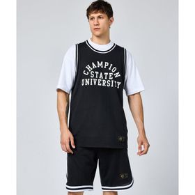 Champion 220009-KK001 Archive Tank Top Siyah Erkek Forma