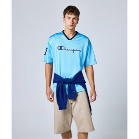 Champion 220241-BS072 Mavi X Glen Rice Shooting Shirt Erkek T-Shirt