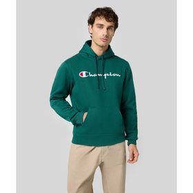 Champion 220253-GS502 Script Shop Hooded Yeşil Erkek Sweatshirt