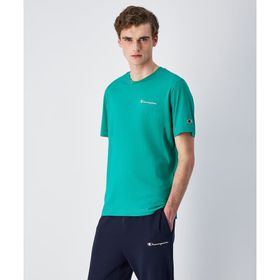 Champion 220264-GS130 Icons SS Tee Yeşil Erkek T-Shirt